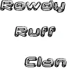 rowdy ruff clan