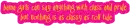 saying