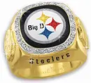 pittsburgh steelers diamond ring big d