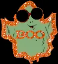 ghost with shades