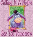 Calling it a nite se ya tomorrow