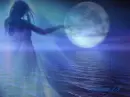 Angel moon moonlight