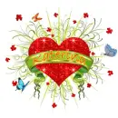 heart with name