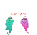 TWO GHOST HUGGING