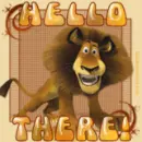 Lion saying hello there