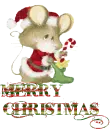 MERRY CHRISTMAS MOUSE
