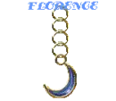 HALF MOON DANGLER