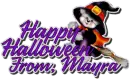 happy halloween from mayra