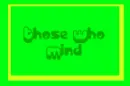 Those who mind don't matter