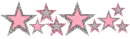 Stars... pink and silver