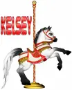 Horse with Kelsey name