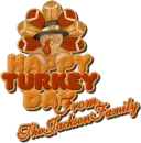 happy turkey day from the jackson family