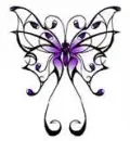 PURPLE BUTTERFLY