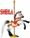 Horse with Sheila name