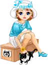 fayeth's girl & cat
