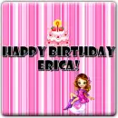 Happy Birthday Erica