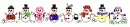 snowmen and snowwomen-christmas