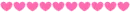 Pink hearts