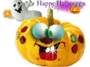 Halloween goofy pumpkin
