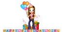 Blinkie- Happy Birthday Girl