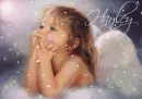 Little Girl Angel (snowfall)- Hayley