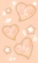 orange hearts