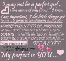 My perfect
