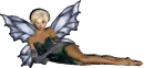 fairy laying down