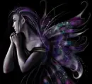 Purple Butterfly Fairy