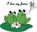 I love my fiance frogs