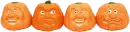 funny face pumkins