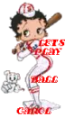 BETTY BOOP LETS PLAY BALL