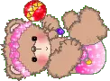 Baby Girl Bear With Toy
