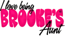 I love being