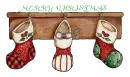 SHELF WITH SOCKS