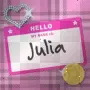Hello  my name is Julia