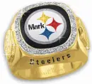 pittsburgh steelers diamond ring mark