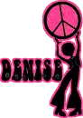 Denise - Hippie Chick with Peace Sign