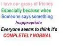 i love our group of friends
