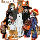 Children on Halloween