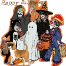 Children on Halloween