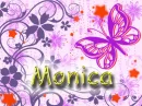 Name tag for Monica