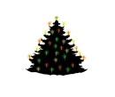 Christmas tree greeting 