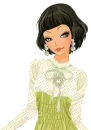 retro girl