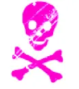 pink skull