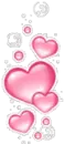 pink hearts