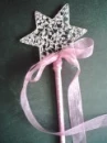 pink star wand