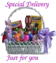 special delivery basket Easter