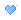 mini blue heart