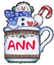 MUG WITH SNOWMAN